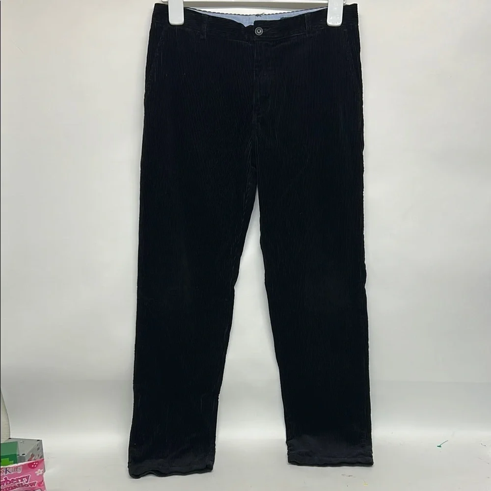 Black Corduroy Pants polo, Ralph Lauren boy size 100% cotton